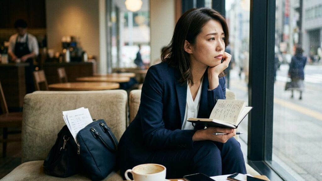 派遣から正社員へなれるのかな？と考えている女性の画像